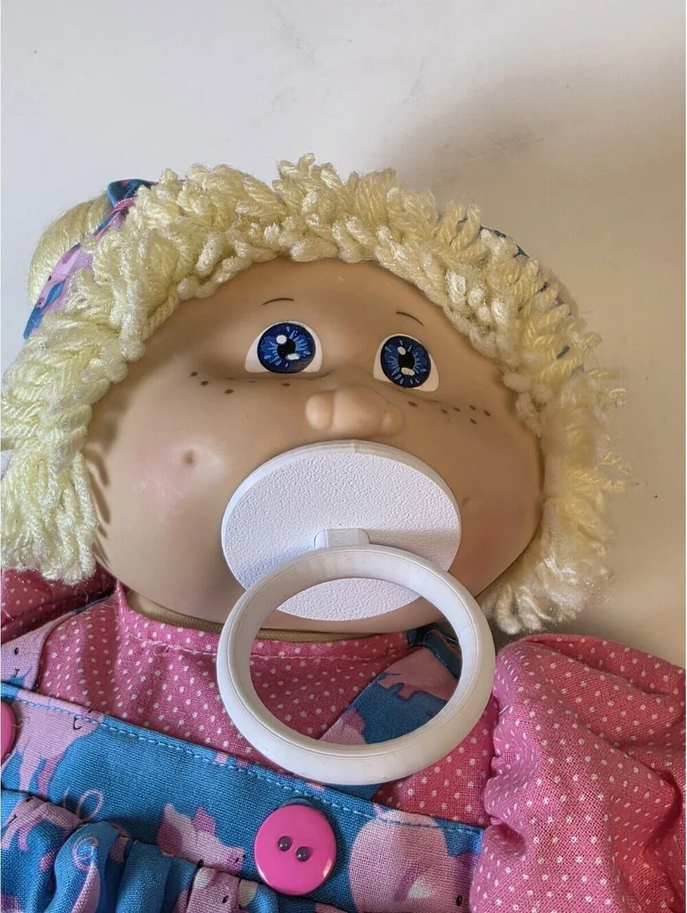 VTG Cabbage Patch Doll Pacifier Coleco 1982 Custom Outfit #4